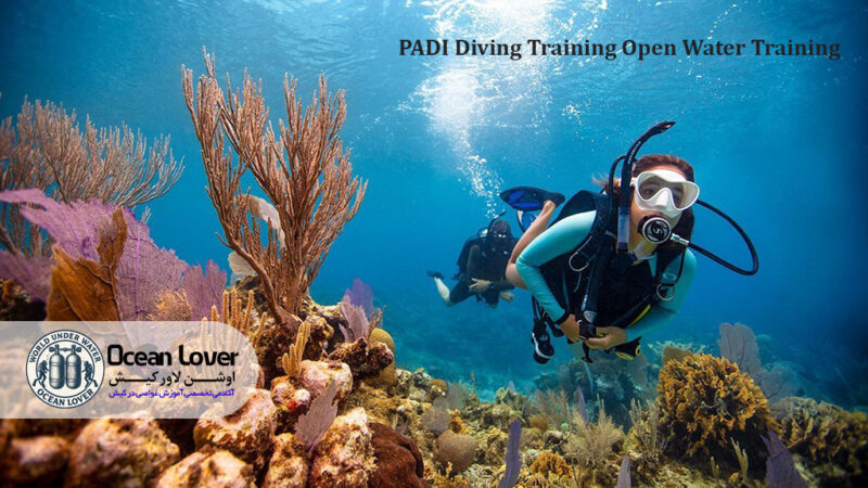 آموزش غواصی تفریحی اوپن واتر پدی (PADI)